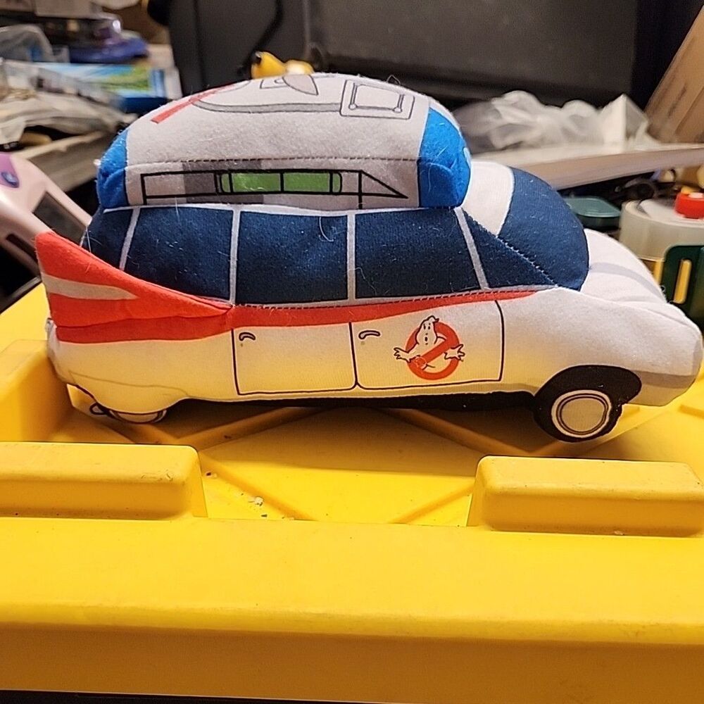 ECTO-1 Ghostbusters Ectomobile 10" Plush Stuffed Toy Factory New